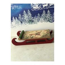 Ahşap Yılbaşı Kızağı